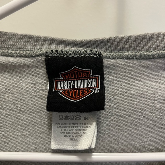 Harley Davidson V Neck Sweater - Picture 3 of 3